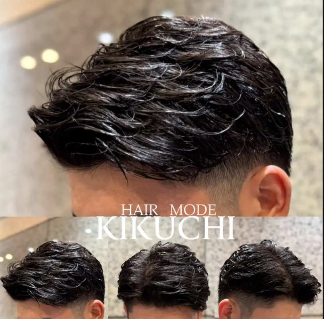 カット➕シャドウパーマの写真