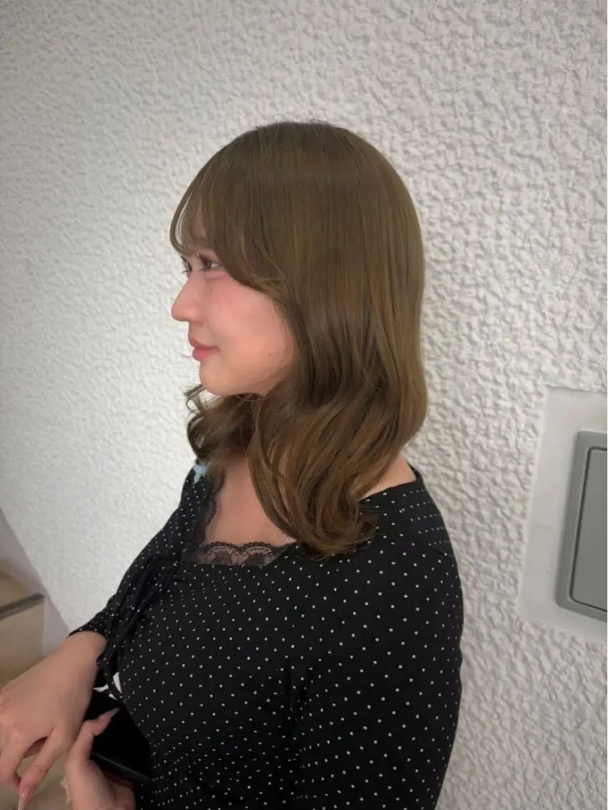 カラー ヘアカラー トリートメント 透明感カラー/ chinatsuのヘアスタイル