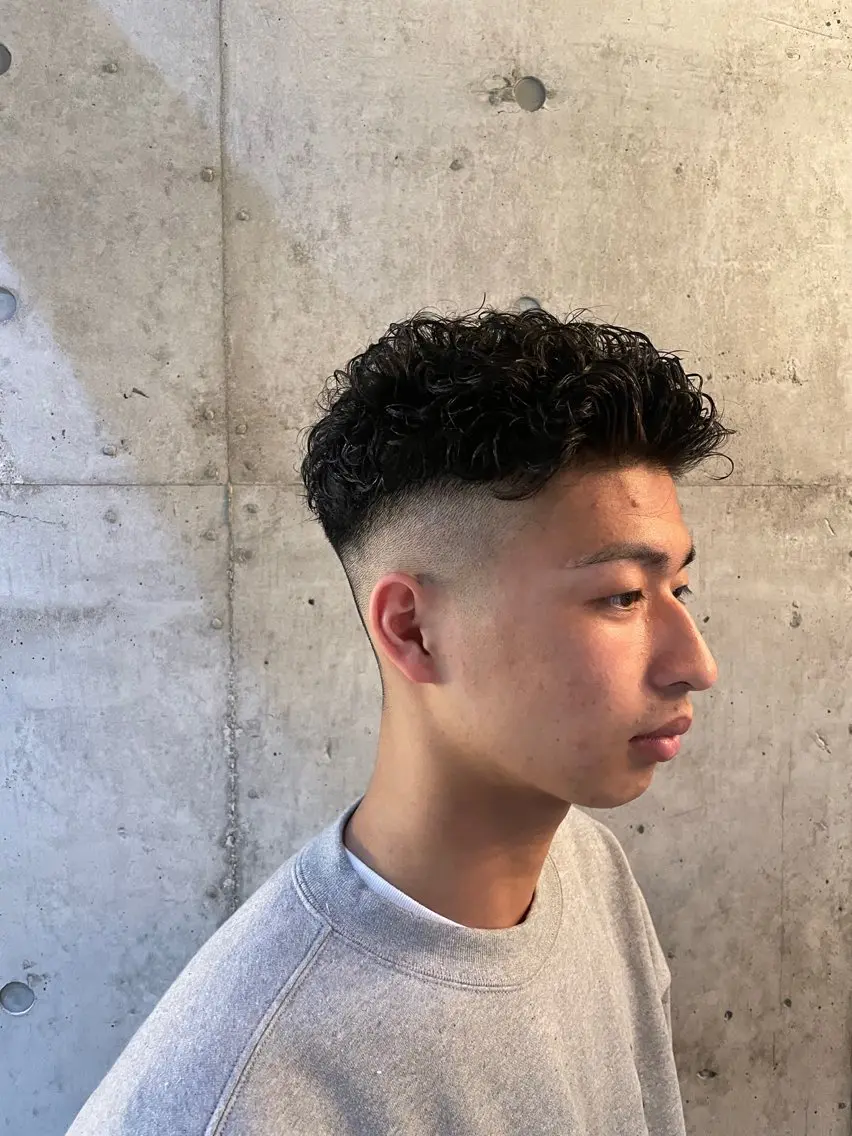 ショート パーマ メンズ カット パーマ トリートメント 🔥メンズ特化パーマ 🦖増田弘明🦖のヘアスタイル