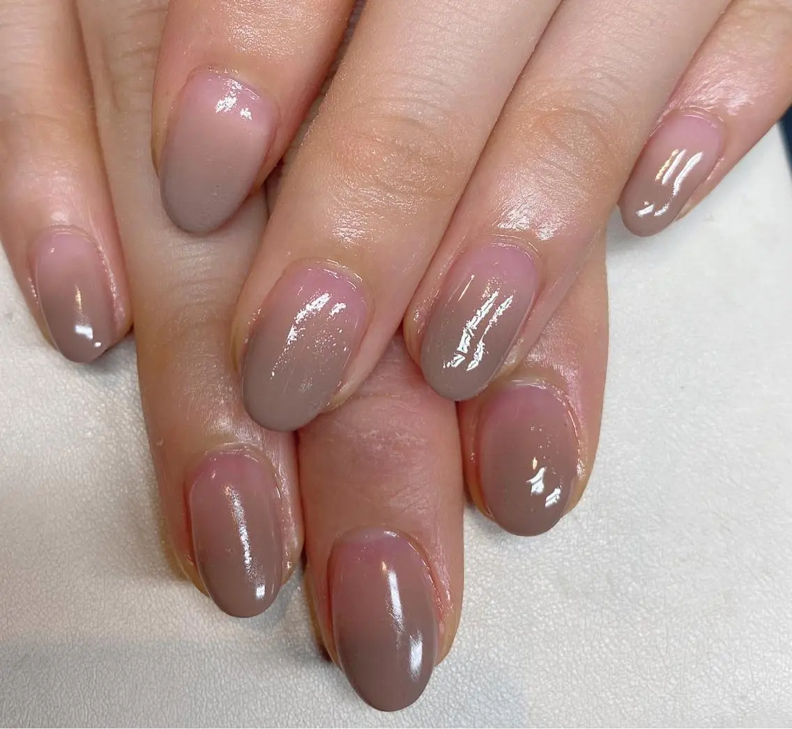ネイル ニュアンスネイル🌈 MYU Nailsのネイルデザイン