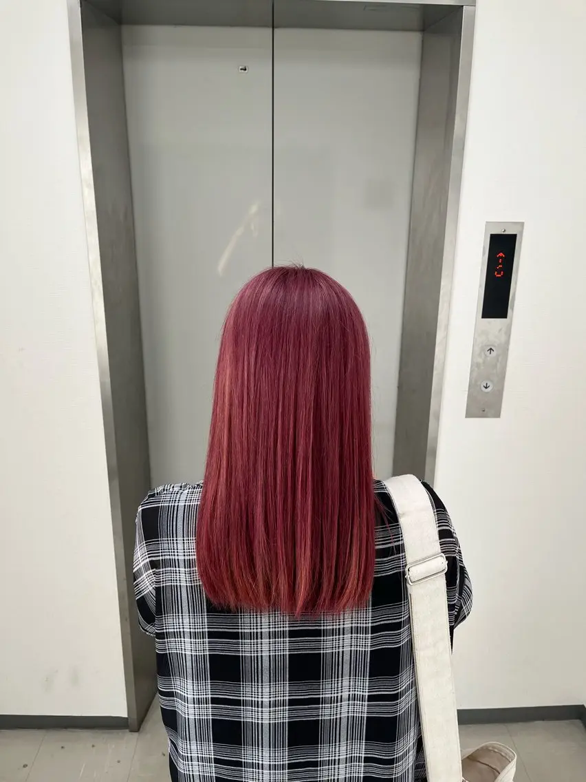 ロング カラー 川越ハイトーン🧸 Yumaのヘアスタイル