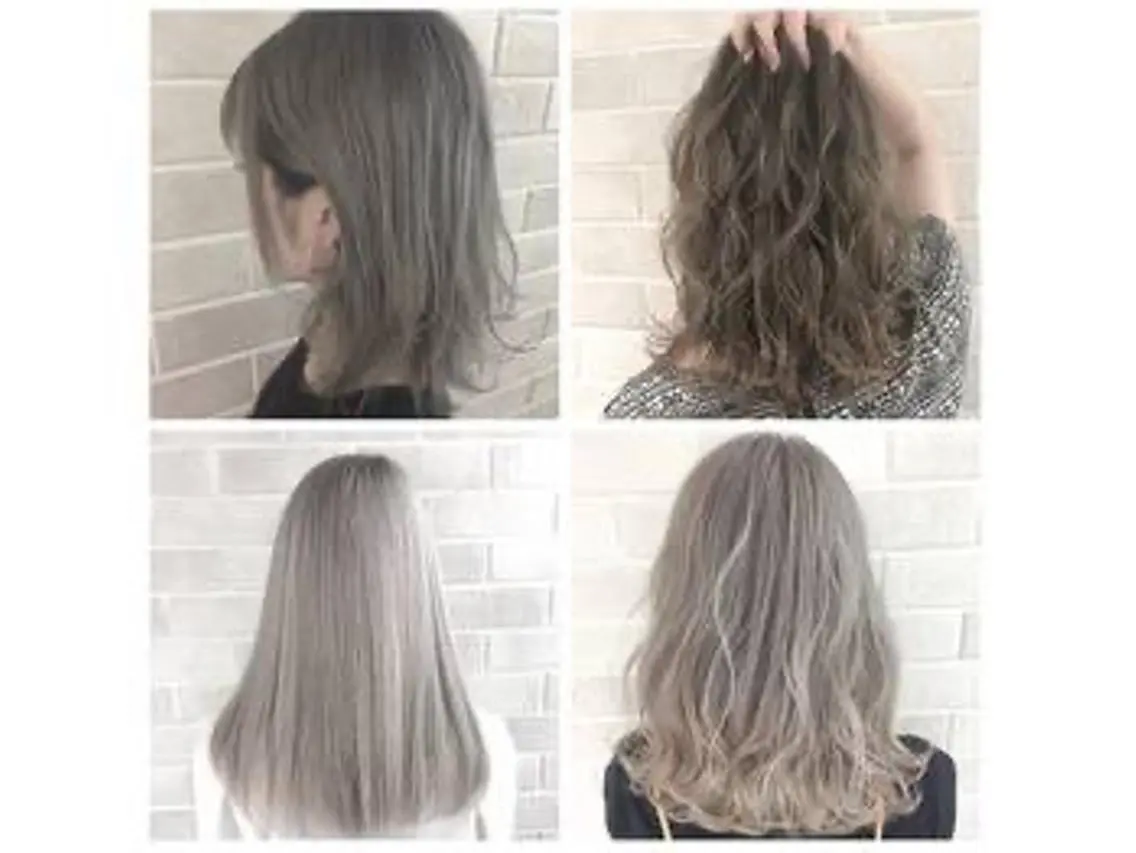 カラー 秋葉 万柚子のヘアスタイル