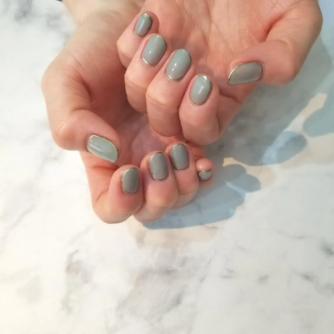 ネイル ワンカラーネイル シンプルネイル ハンドネイル nijiiro🌈 サトウのネイルデザイン