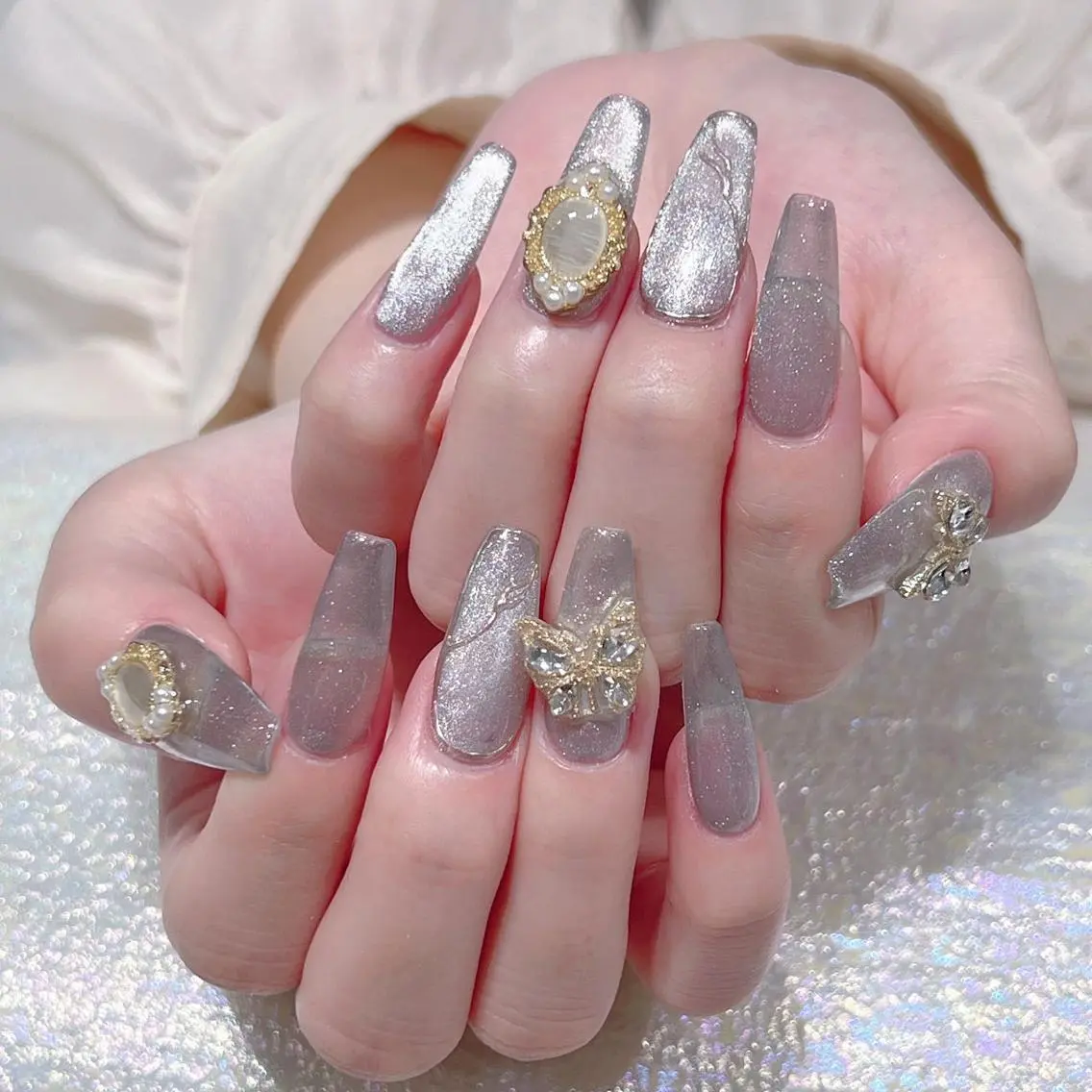 ネイル ハンドネイル Queen‘s なんのネイルデザイン