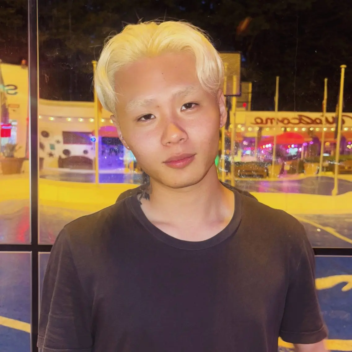 ショート カラー メンズ カット ヘアカラー 雁野 来夏のヘアスタイル