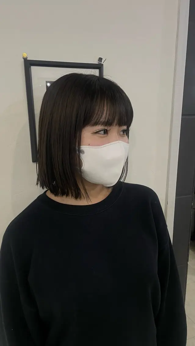 カラー ヘアカラー トリートメント NARVIS marinのヘアスタイル