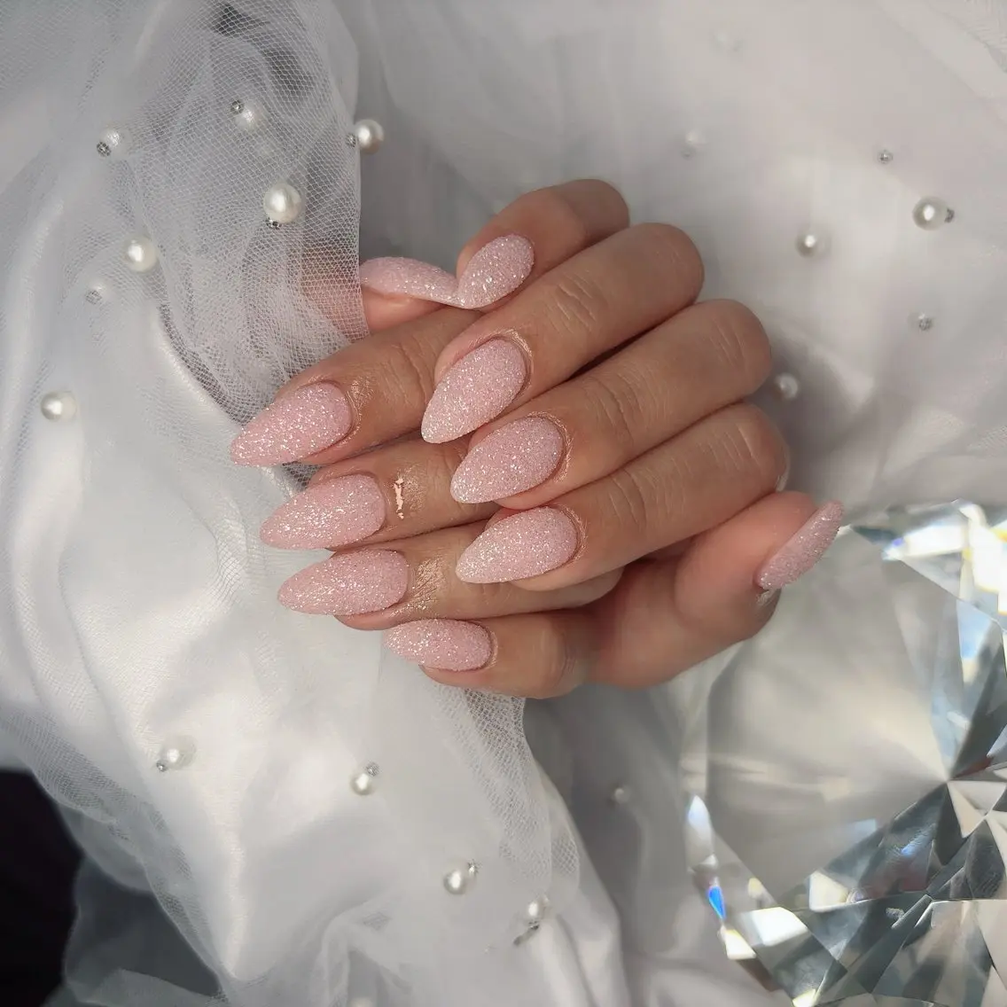 ネイル オーロラネイル フットネイル フレンチネイル ガラスフレンチ 氷ネイル・うるうるネイル ハンドネイル Lance nailのネイルデザイン