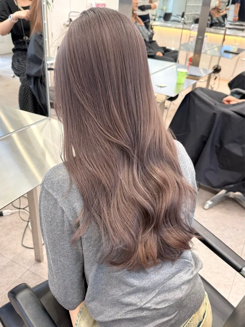 ロング カラー 似合わせ×ハイトーン ブリーチカラー/大雅のヘアスタイル