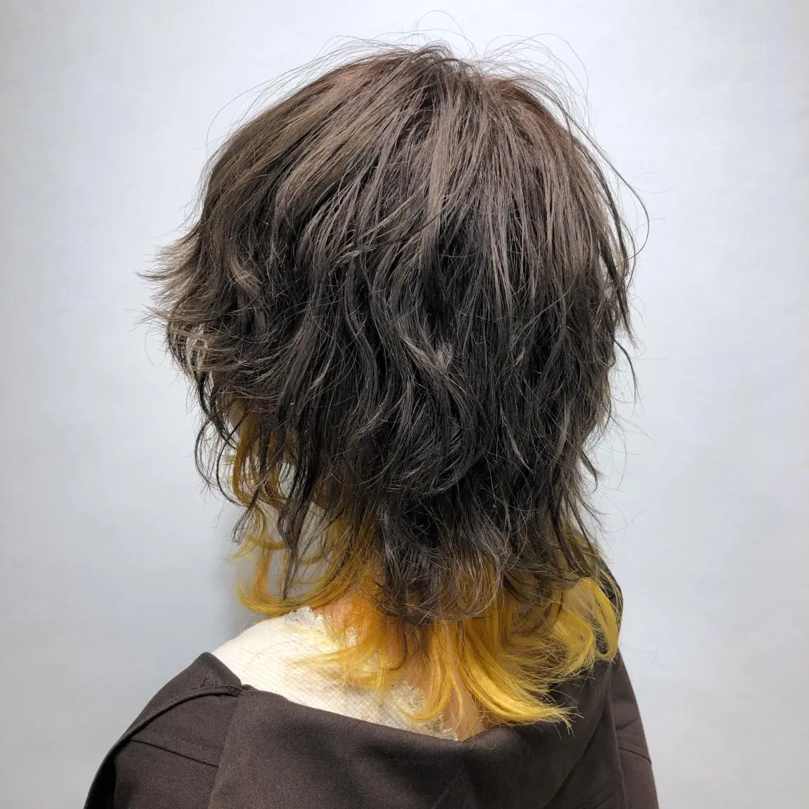 ミディアム カラー 中野 竜介のヘアスタイル
