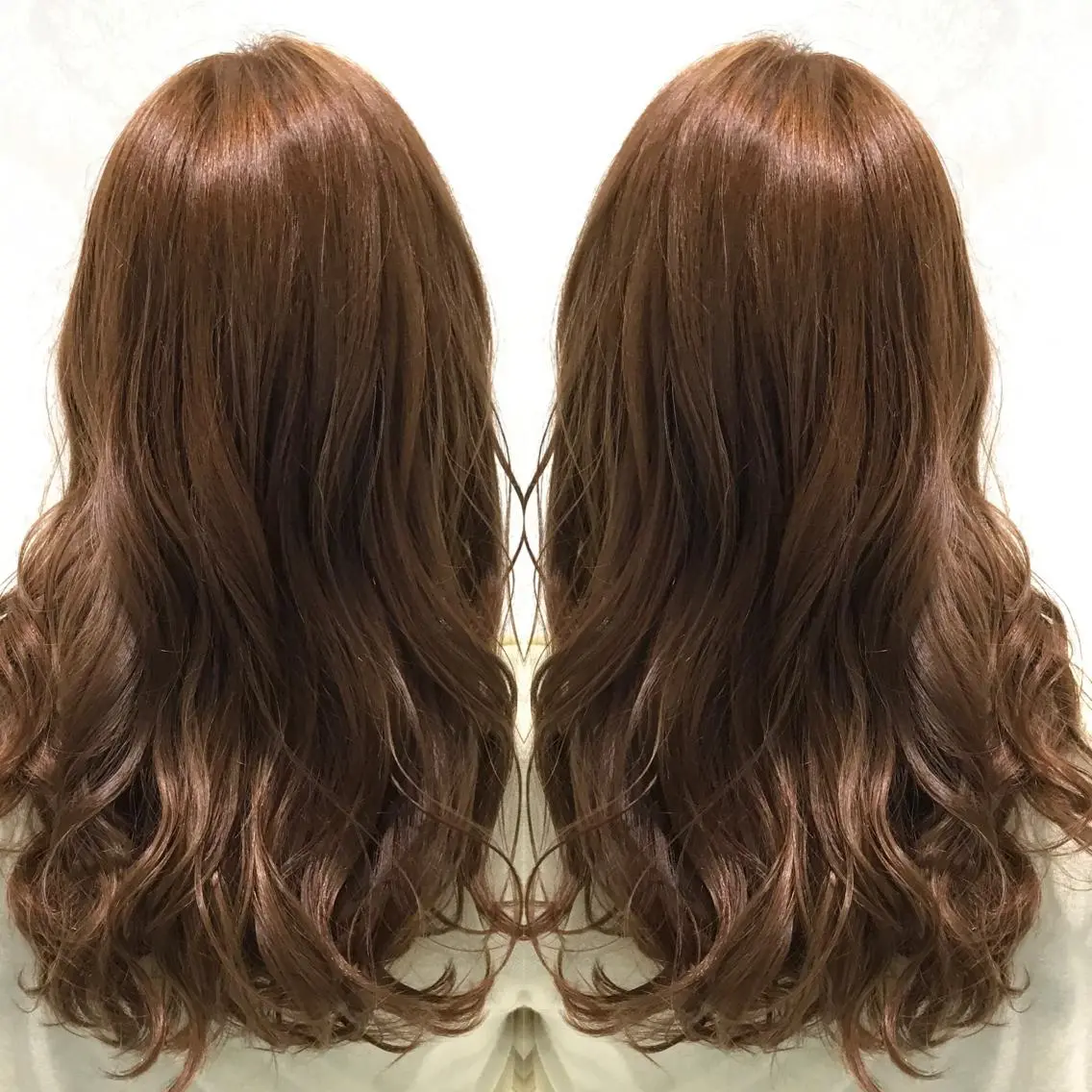 ロング カラー ヘアアレンジ オリーブカラー ⭐️髪質改善⭐️ フジヒサゴウタのヘアスタイル