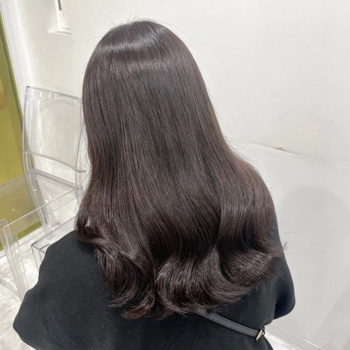 ロング カラー ヘアアレンジ Ryo横浜韓国ヘア/ 曲がる縮毛矯正特化のヘアスタイル