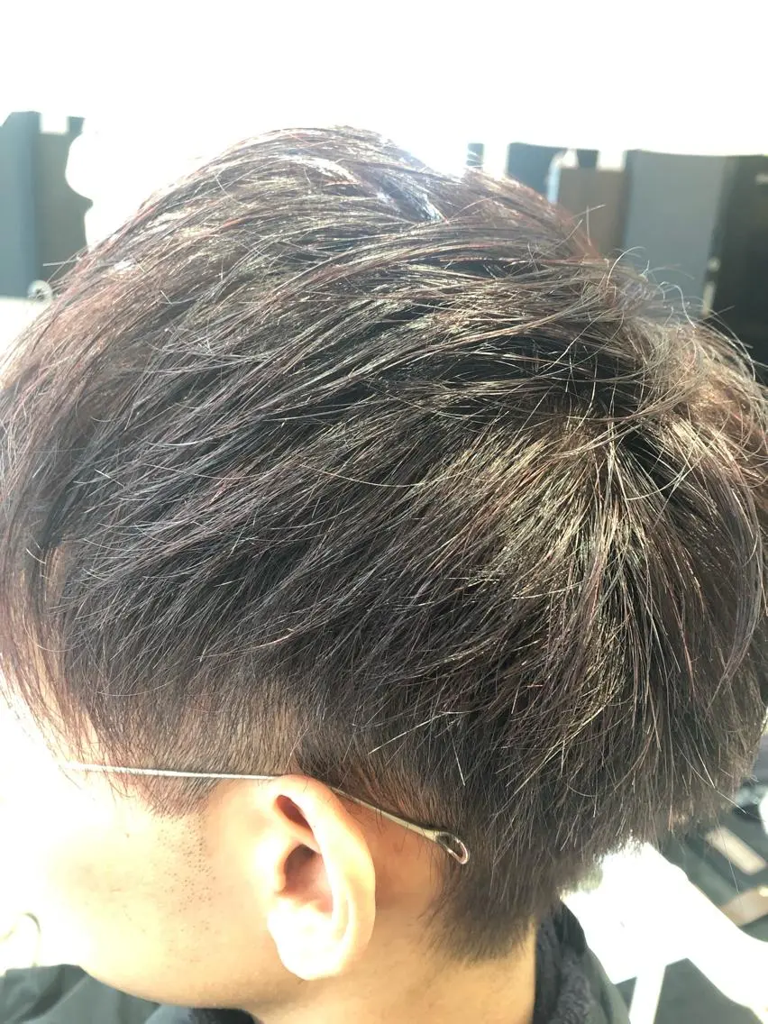 【メンズ限定】束感カットの写真