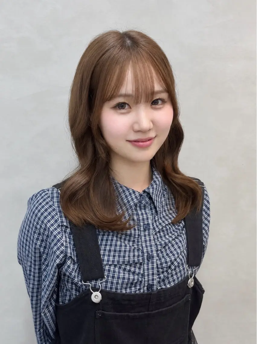 ロング カラー ベージュカラー ヘアカラー トリートメント girly上品ヘア 🎀/ベージュikuのヘアスタイル