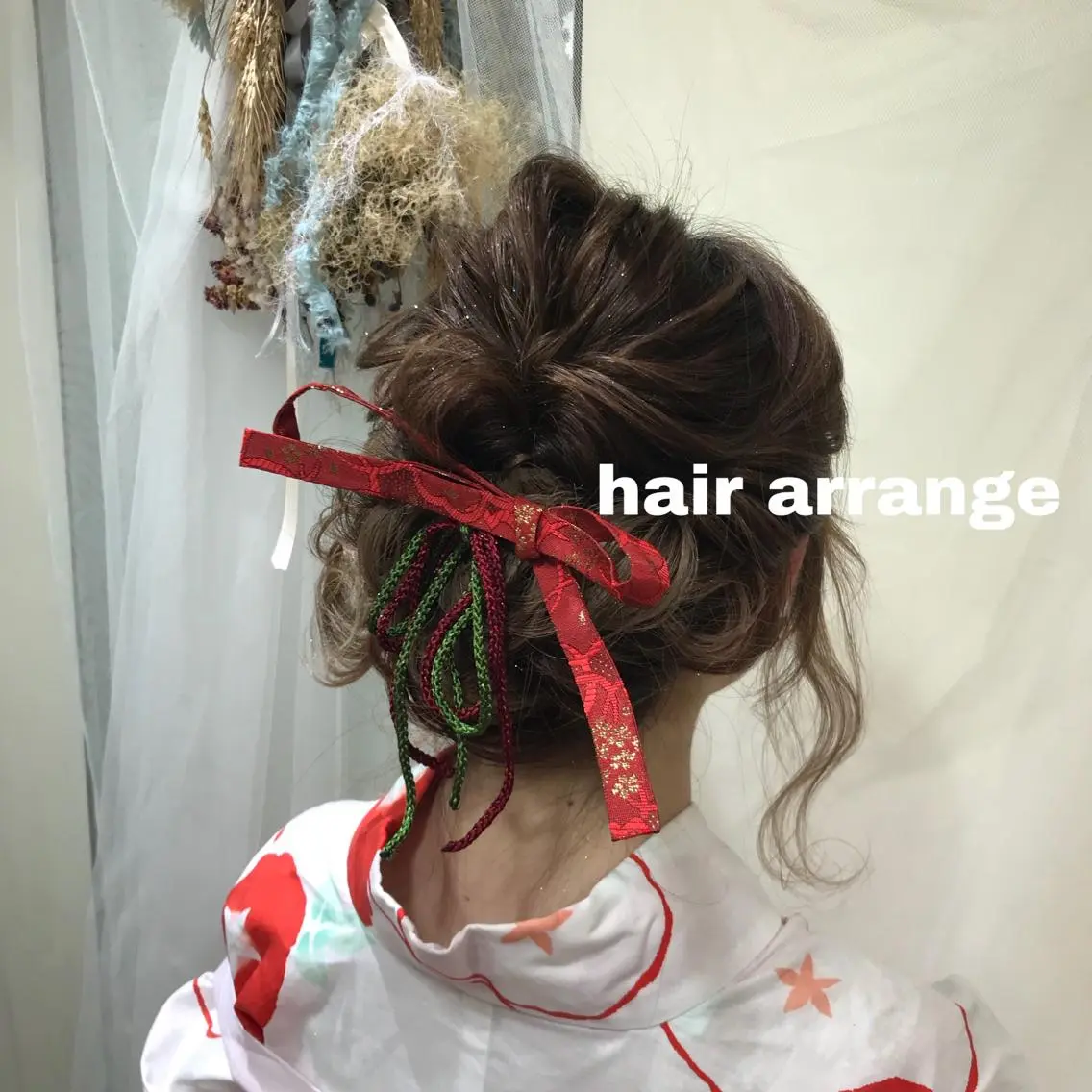 ロング ヘアアレンジ 【淡色color/ nail】maikoのネイルデザイン