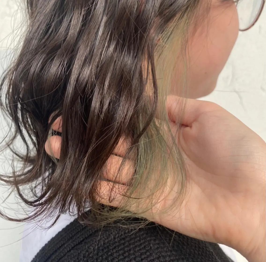 ミディアム カラー ヘアカラー annuy🪐 HINAのヘアスタイル