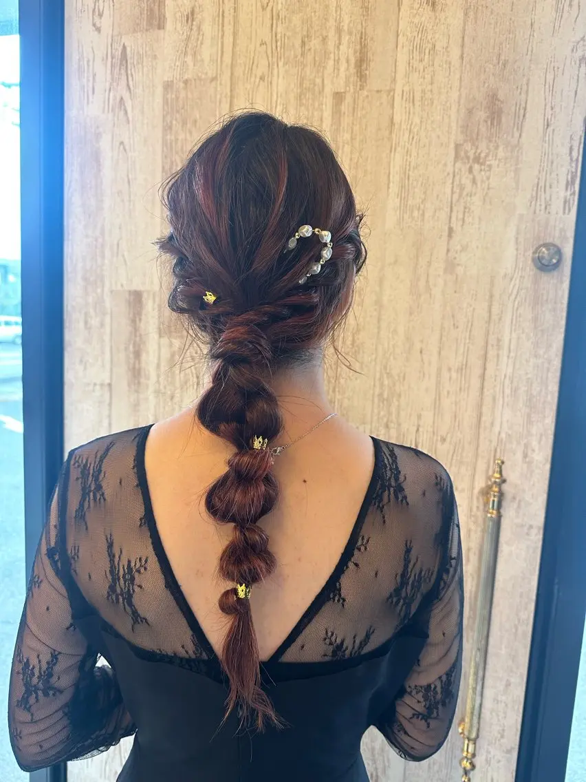 ヘアアレンジ ヘアセット arl 豊田店のヘアスタイル