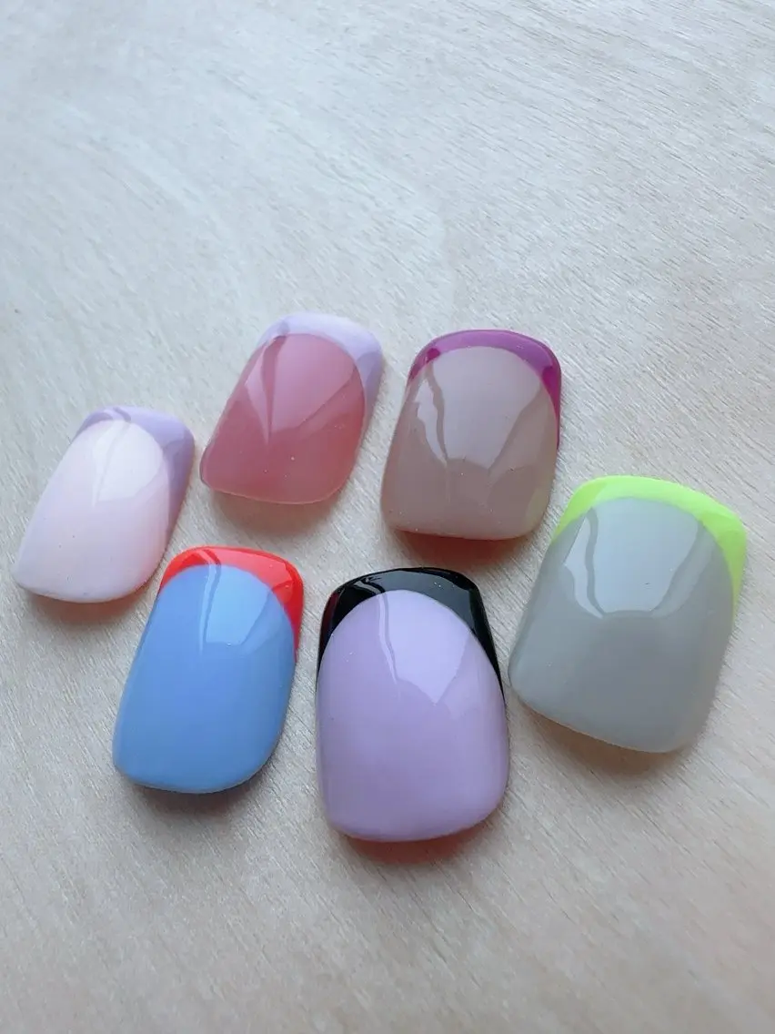 ネイル フットネイル フレンチネイル フットネイル en nail MEGUMIのネイルデザイン