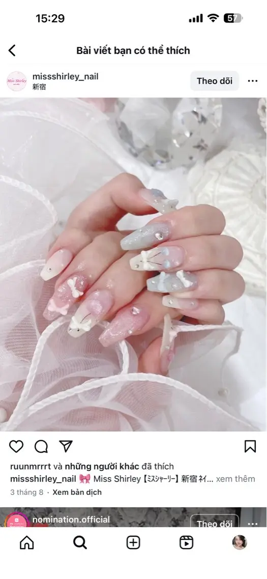 ネイル 韓国ネイル 持ち込み ニュアンスネイル ネイルチップ ハンドネイル TABI ANA.CHUOのネイルデザイン