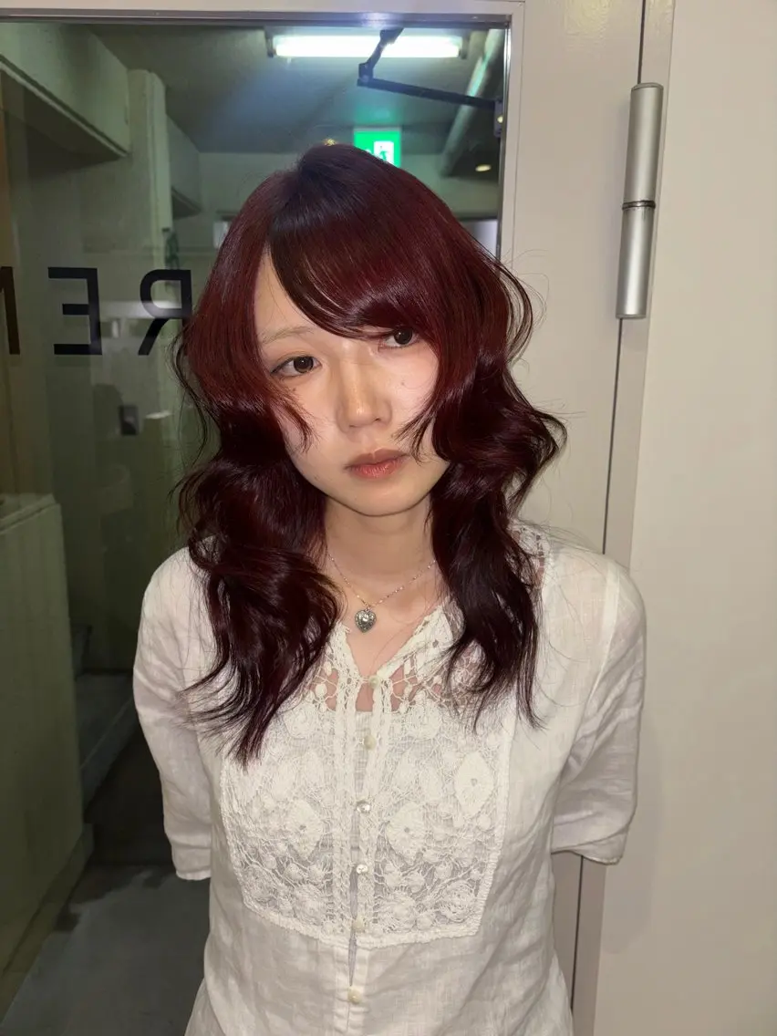 ミディアム カラー 🦴カラーリスト /カエデ🦴のヘアスタイル