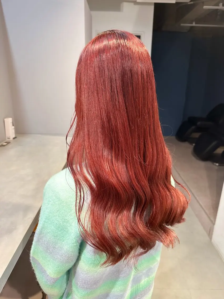 ロング カラー ヘアカラー トリートメント 🌟ハイライト/ハイ トーン🌟MIKIのヘアスタイル
