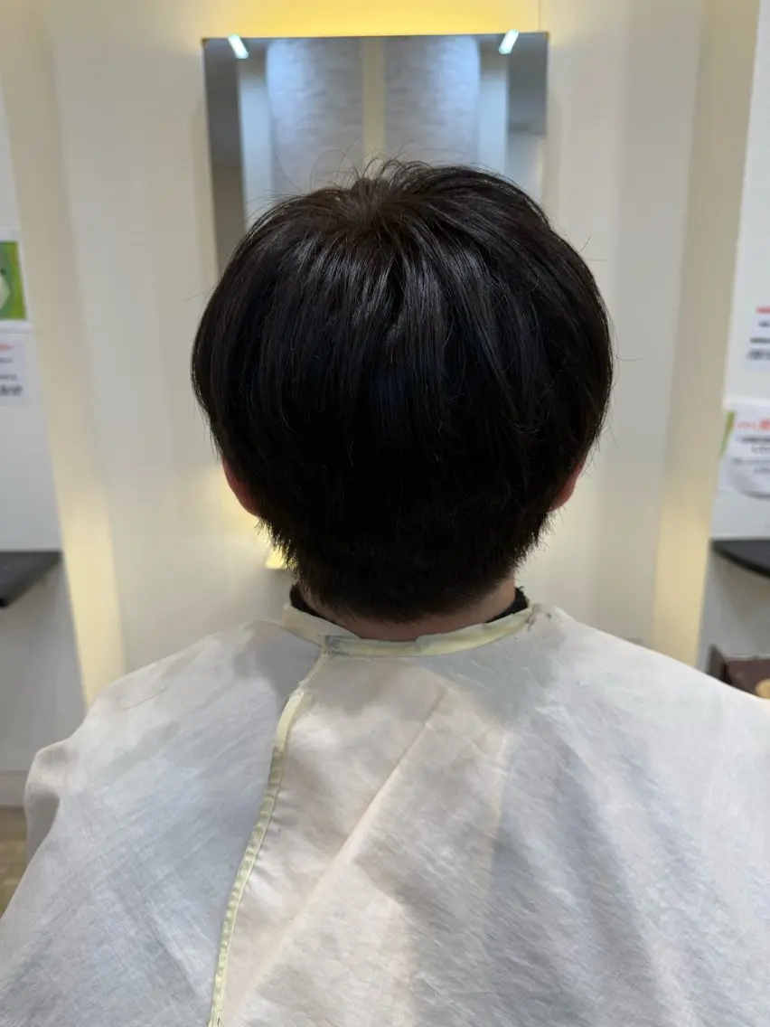 ショート メンズ 永井 天斗のヘアスタイル