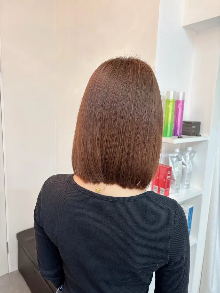 カラー ブラウンカラー ショコラブラウン ヘアカラー エクステ ʀɪᴋᴜ / 🫧 エクステモデル募集中のヘアスタイル