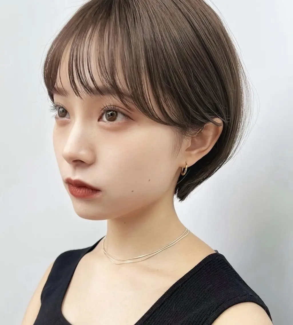 ショート ショートヘア ショートカット /顔まわり似合わせ✨のヘアスタイル
