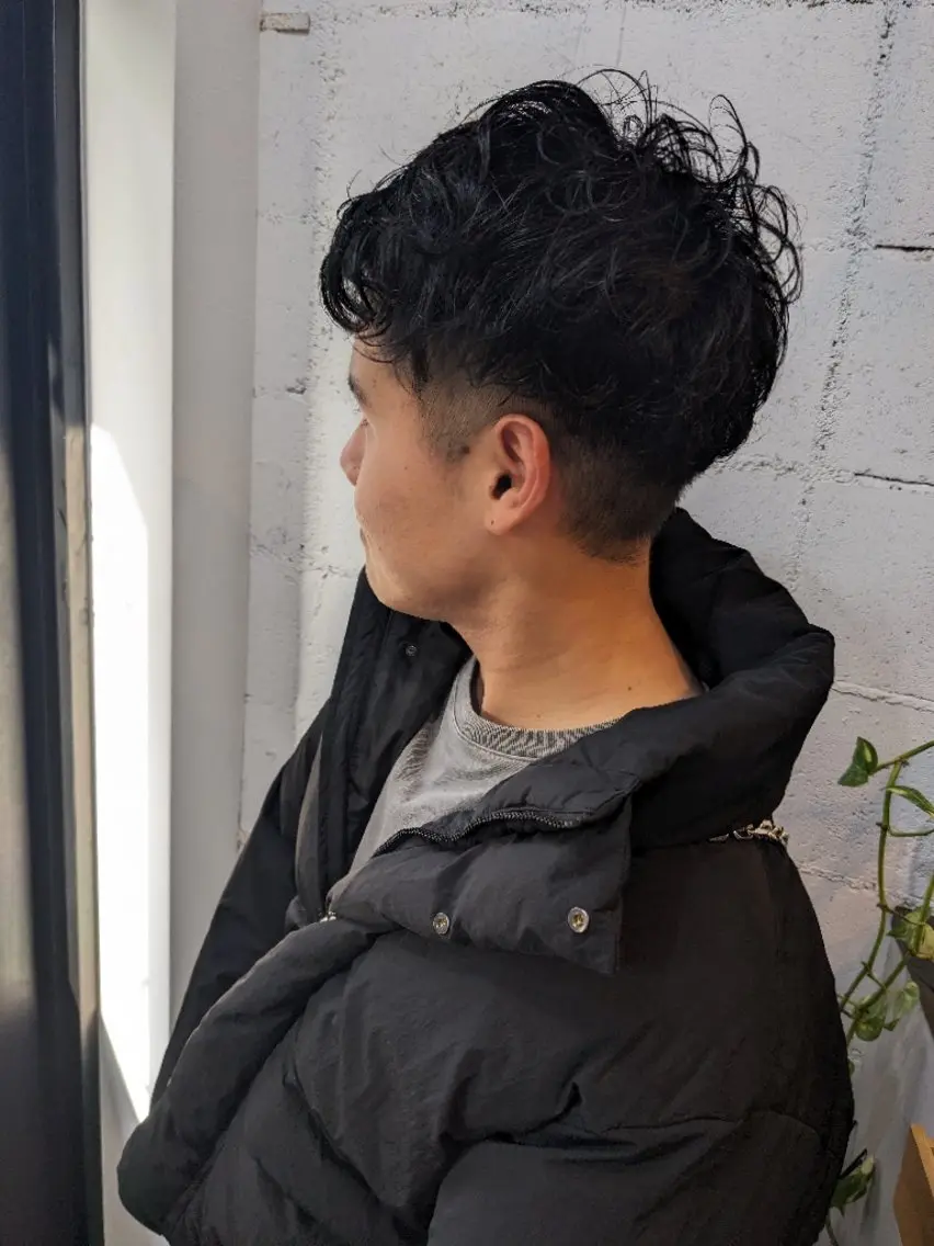 メンズ メンズパーマ マエハラ ナナのヘアスタイル