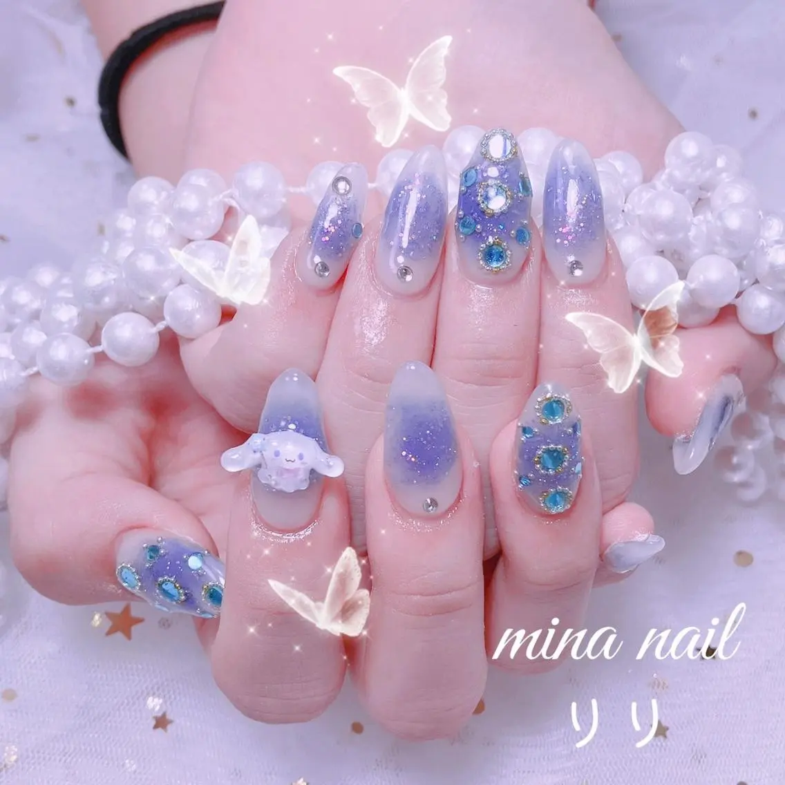 ネイル 🎀まゆ 🪽🐾のネイルデザイン