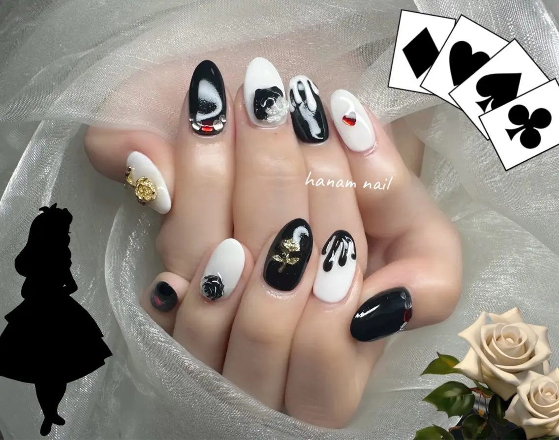 ネイル ハンドネイル hanam nail 🌿🩵ハナムネイルのネイルデザイン