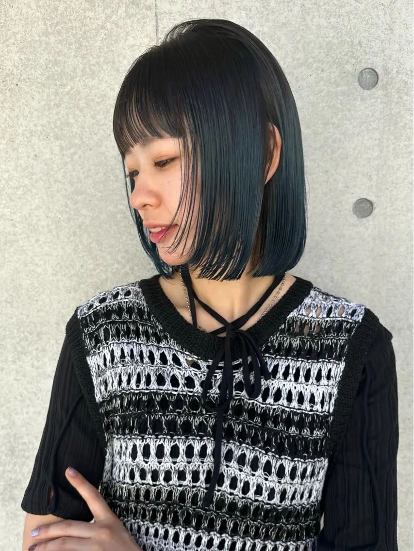 ショート カラー カット ヘアカラー トリートメント ボブ/似合わせカット /ニュアンスカラーのヘアスタイル