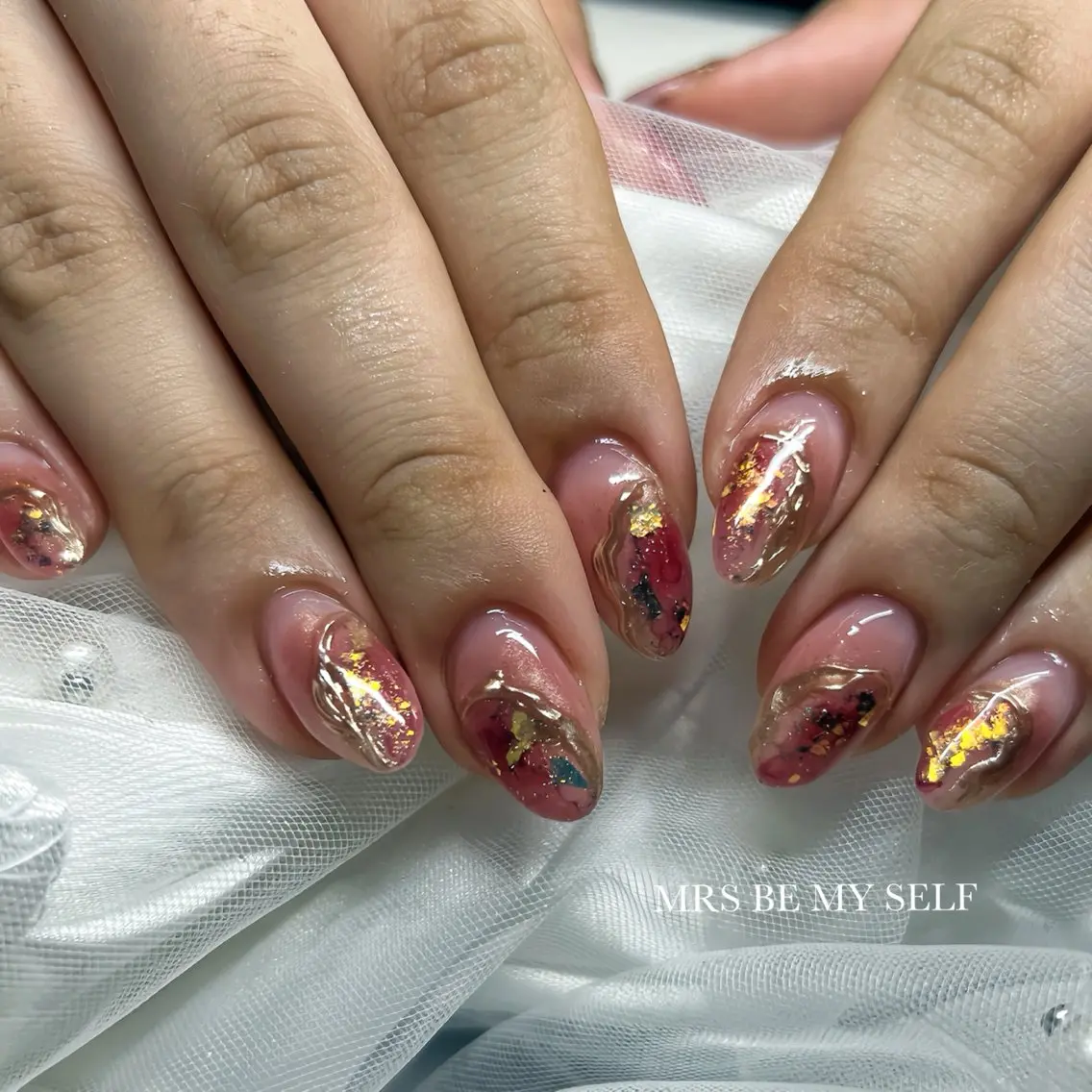 ネイル ニュアンスネイル MRS/ miyu🎀のネイルデザイン