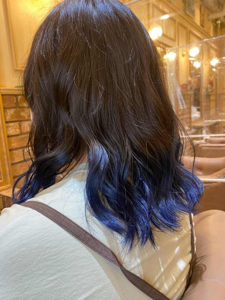 ミディアム カラー グラデーションカラー ヘアカラー トリートメント GAKU【メンズ カット/パーマ】のヘアスタイル
