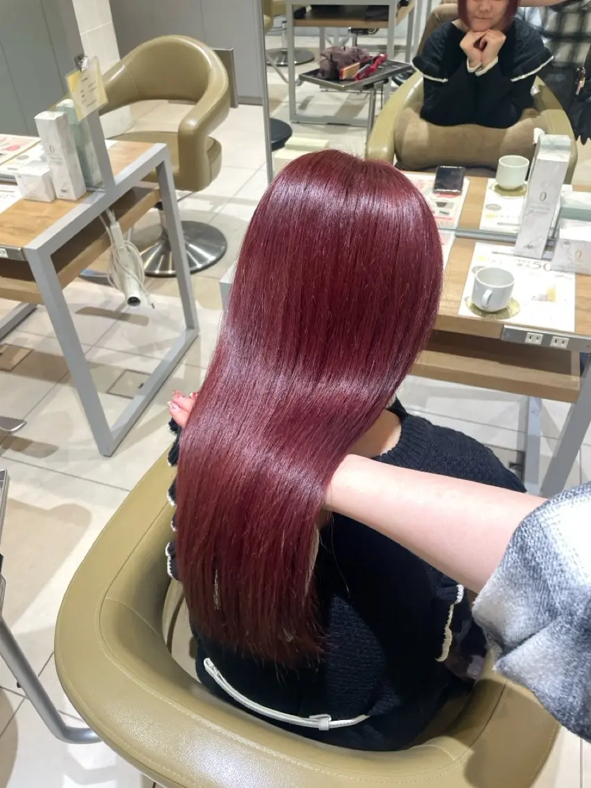 ロング カラー 🌷柔らかカラー🍑 Miyu🪽のヘアスタイル