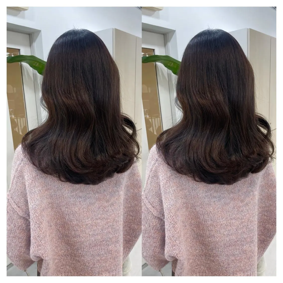 ミディアム カラー カット ヘアカラー トリートメント 村山 茉衣のヘアスタイル