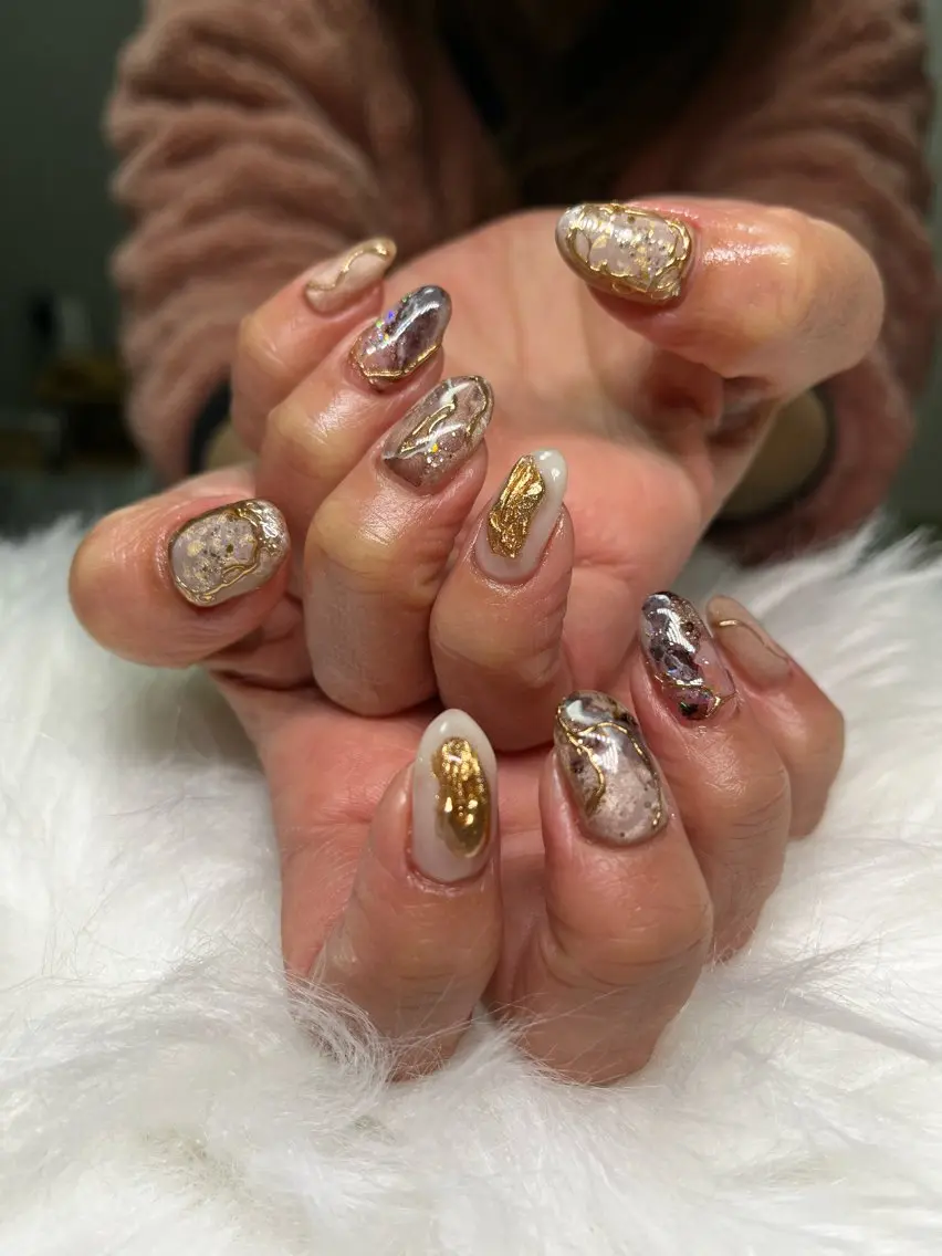 ネイル ニュアンスネイル 🏠自宅 サロン💅natsuのネイルデザイン