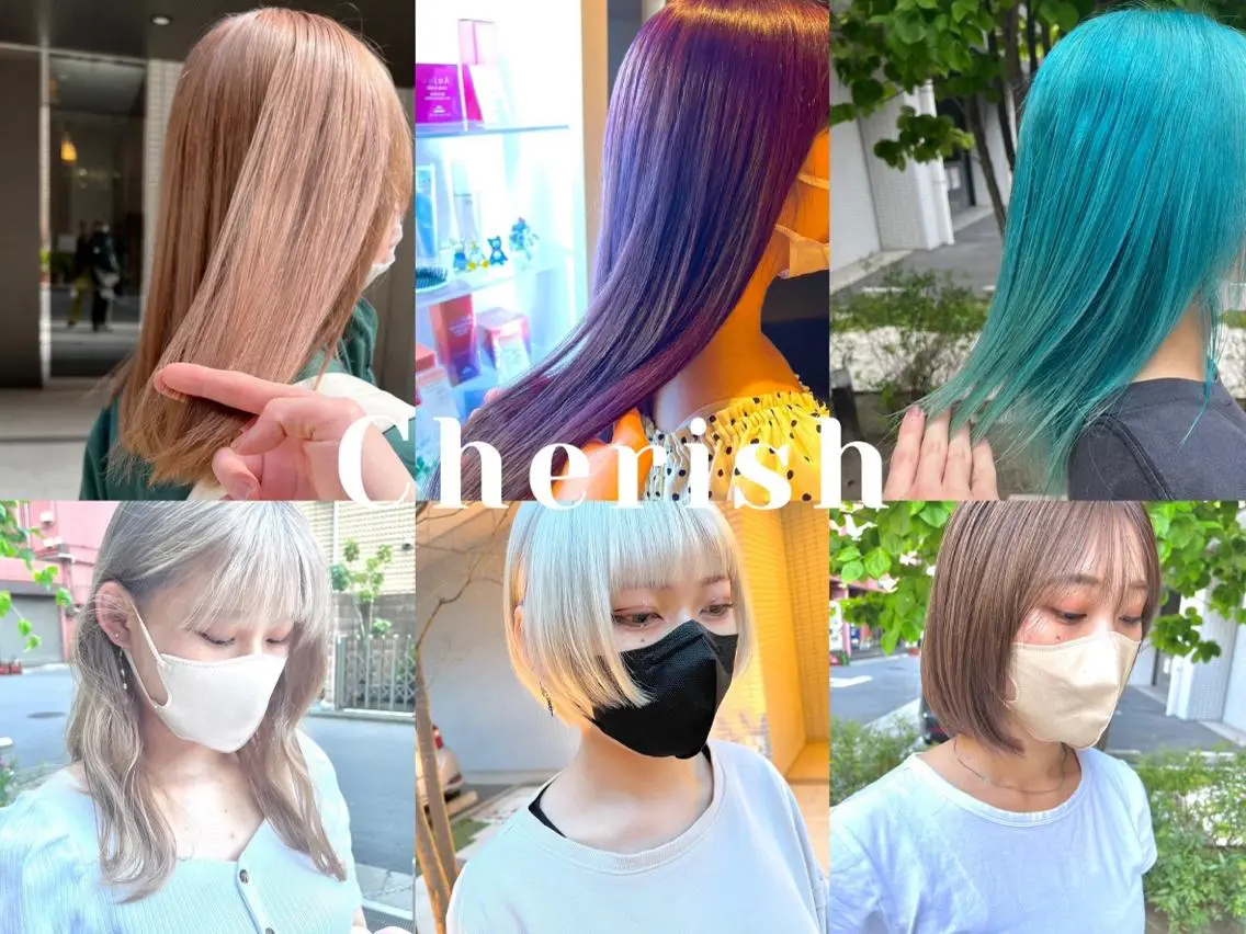 ミディアム カラー ベージュカラー ブリーチ ブロンド ブルーカラー ケアブリーチ 💎透明感カラー特化 💎TAISEIのヘアスタイル