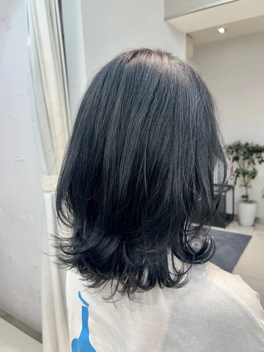 ミディアム ボブ/ ミディアムKOUGAのヘアスタイル