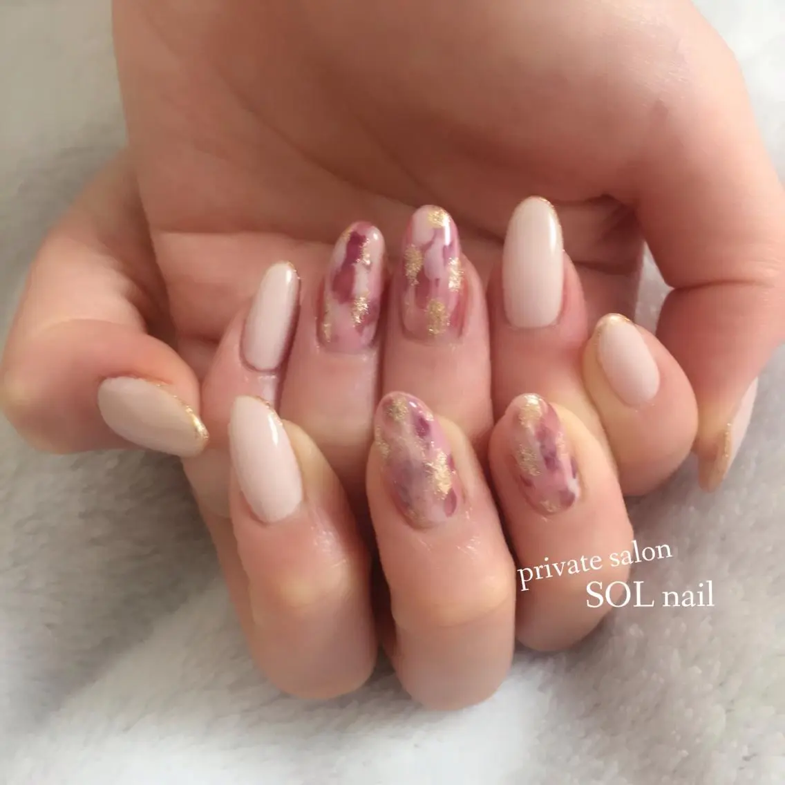 ネイル ハンドネイル SOL NAILのネイルデザイン