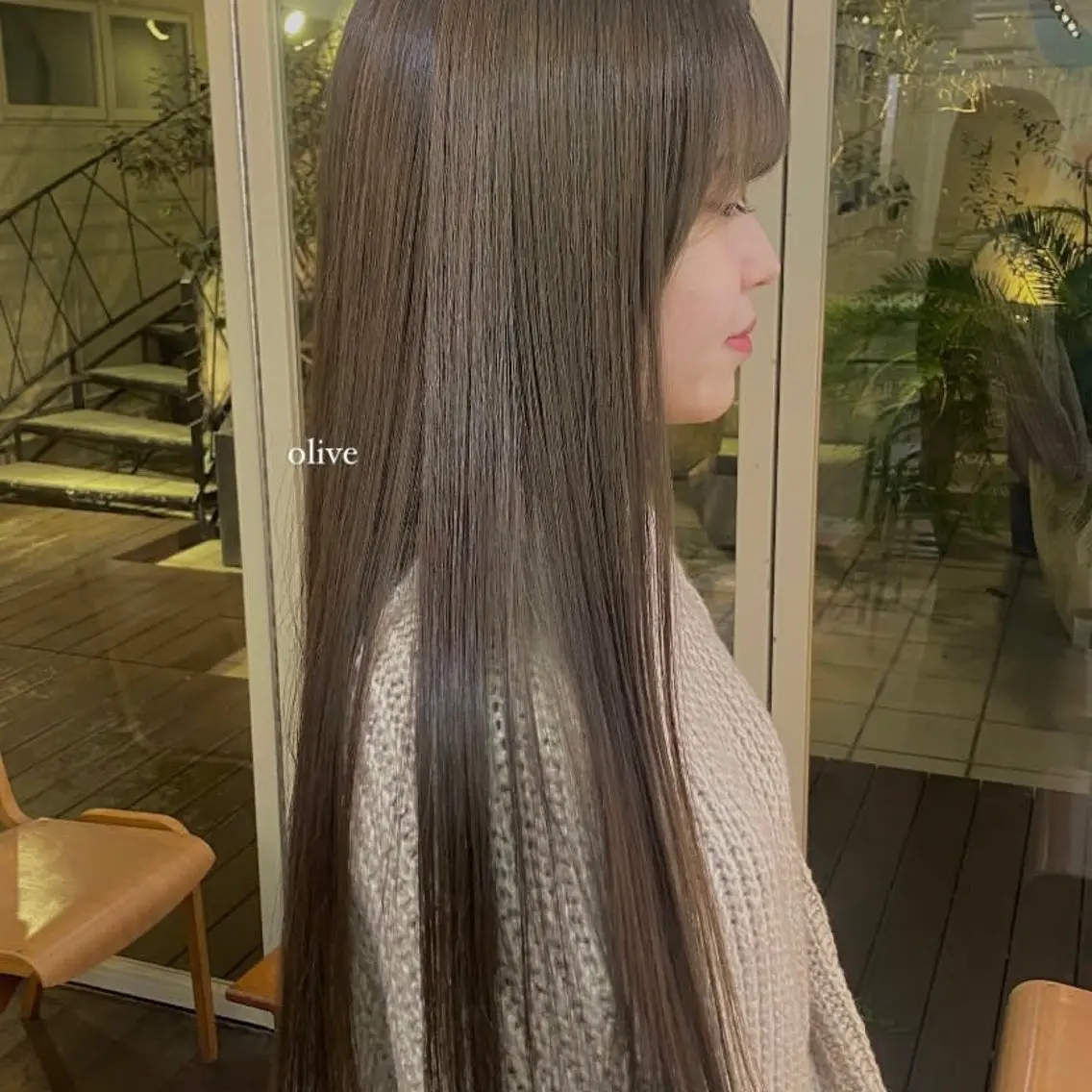 《ブリーチなし》ダブルカラー ＋aujuaトリートメント*.+ﾟの写真
