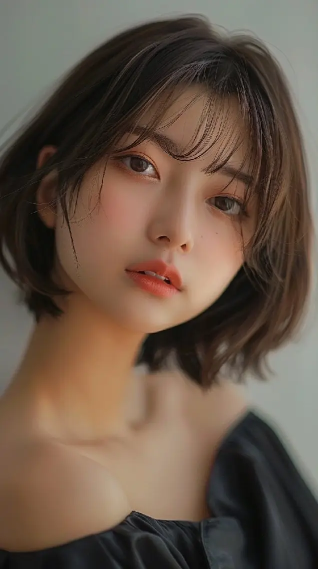 束感まつぱ🫧 なつき🫧のヘアスタイル