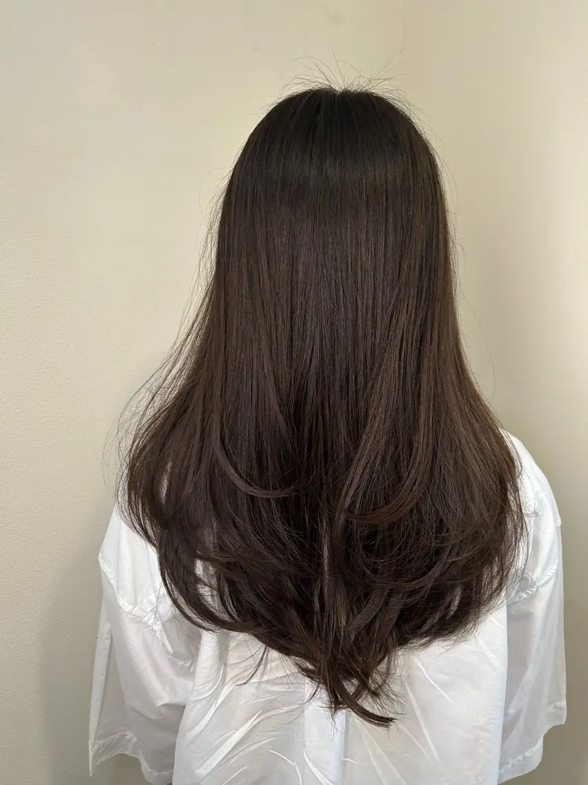 ロング カラー カット トリートメント 小澤 一稀のヘアスタイル