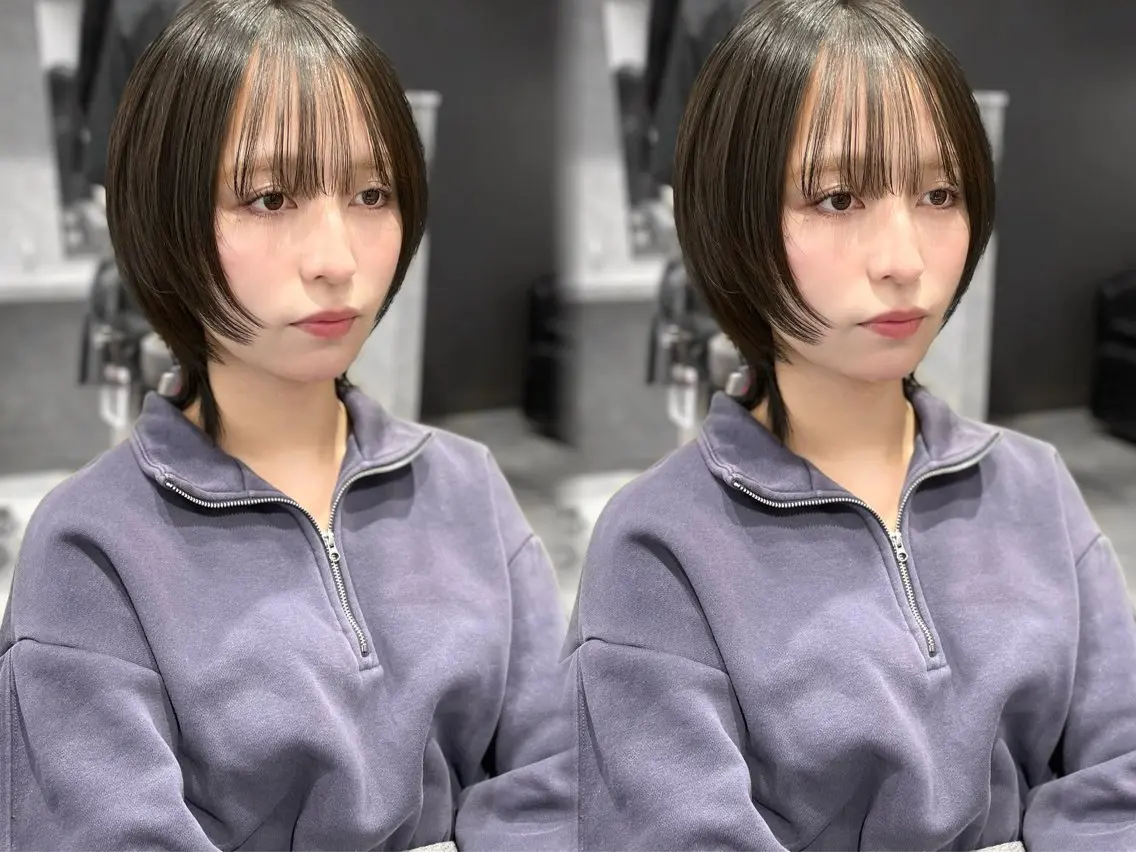 ショート カット ヘアカラー トリートメント erina🌷新宿/ 艶カラー/レイヤーのヘアスタイル