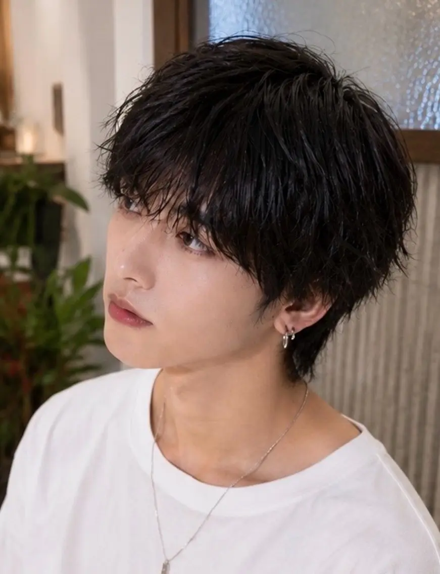ショート メンズ カット 💎Dia/めぐ🪼 メンズパーマ/理容師のヘアスタイル