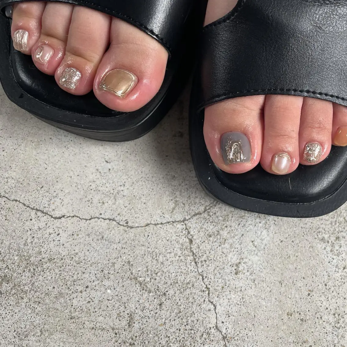 ネイル フットネイル lylynail YUUKAのネイルデザイン