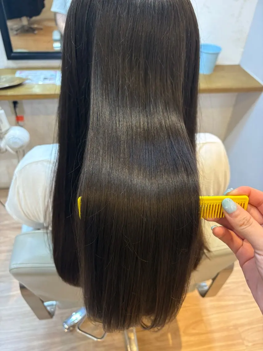 カラー ヘアカラー トリートメント 韓国ヘアー🇰🇷 MIWAのヘアスタイル