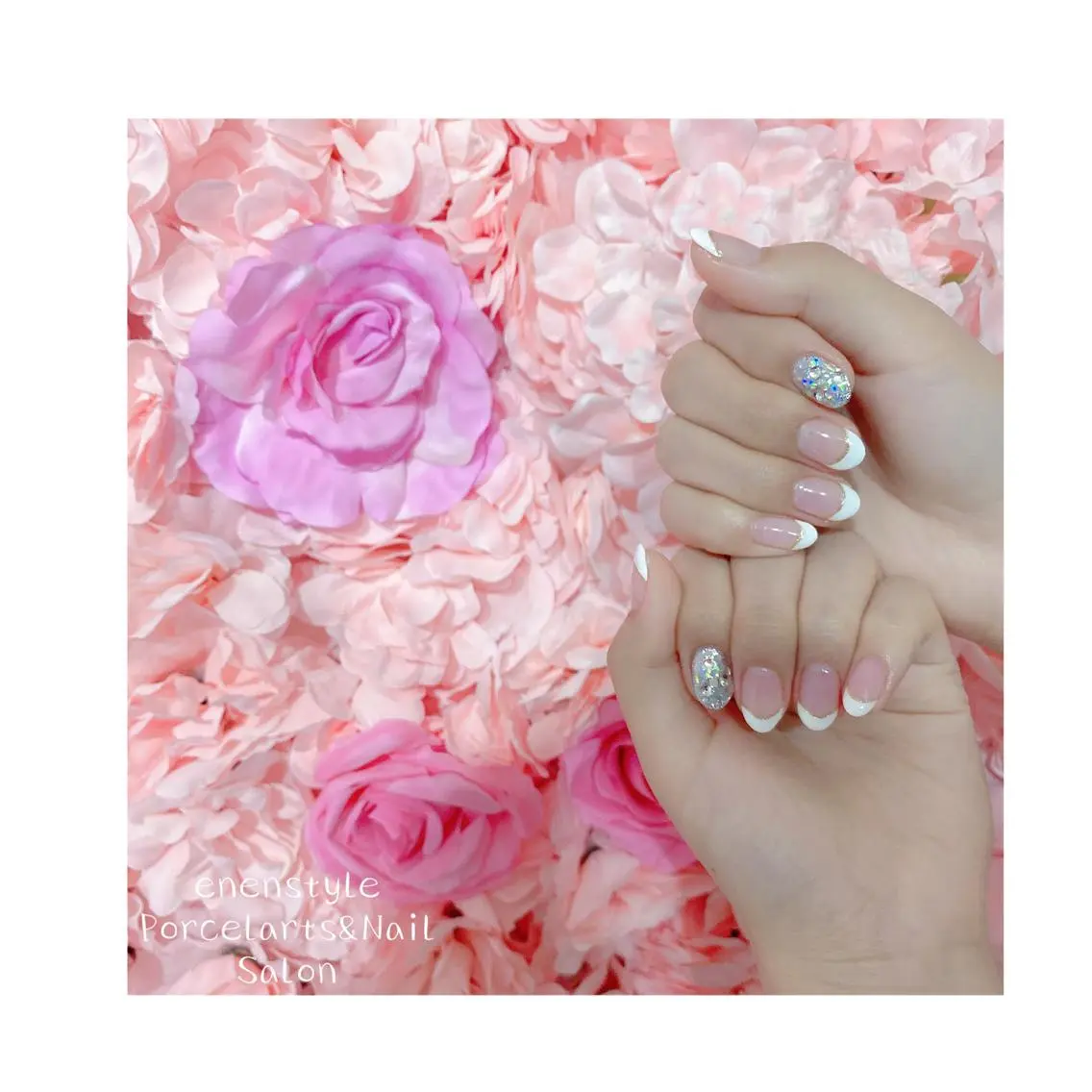 ショート ネイル ジェルネイル ニュアンスネイル オフィスネイル ワンカラーネイル パラジェル 🐾enen style 🐾のネイルデザイン