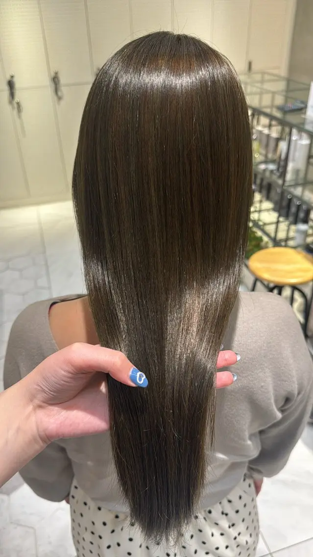 ロング カラー ハイトーン¦カット ¦nanaka¦のヘアスタイル