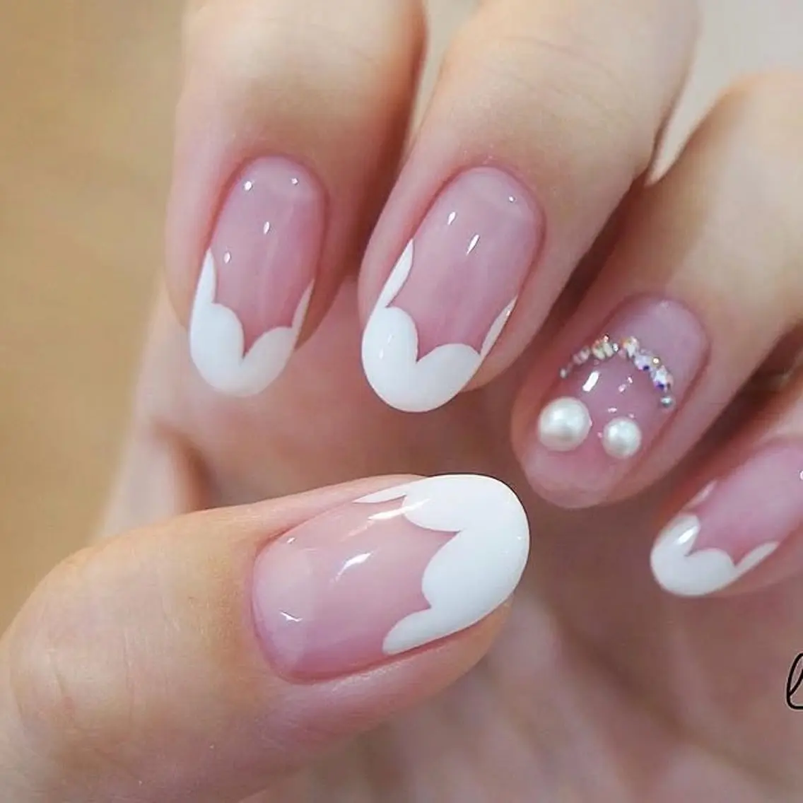 ネイル ハンドネイル 韓国ネイル 新大久保 💅Ayumiのネイルデザイン