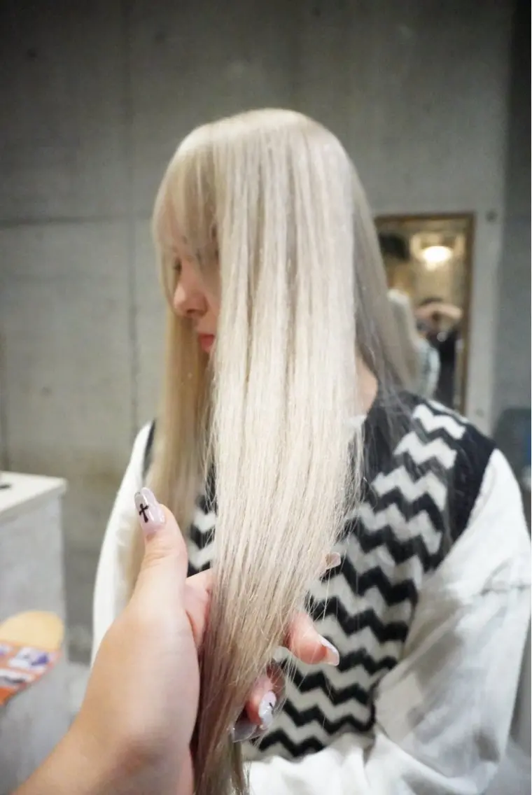 💖ブリーチメニュー💖ダブルカラー➕カット(ケアブリーチ変更可能➕2200)の写真